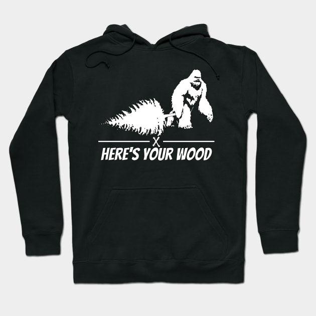 Here's your wood Hoodie by Turtlewerx inc